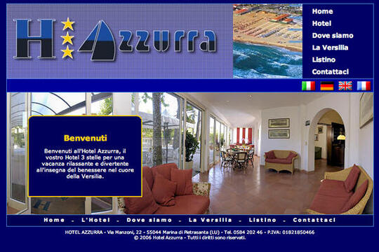 Hotel Azzurra (con Pietrasanta Web)