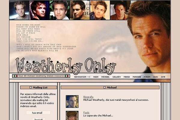 Weatherly Only candidato a DonnaèWeb